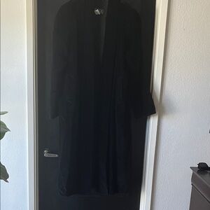 Alex Evenings Black Trench Coat